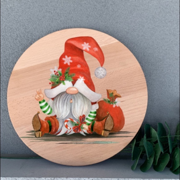 Holiday Wall Decor Santa Gnome - Picture 1 of 2
